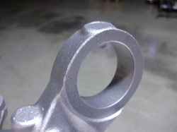 Clean the bore with scotch bright or steel wool CROSS-AXIS JOINT CLEAN EYE